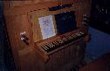 Spillebord orgel Helgen Kirke.
Foto Chris Denton.